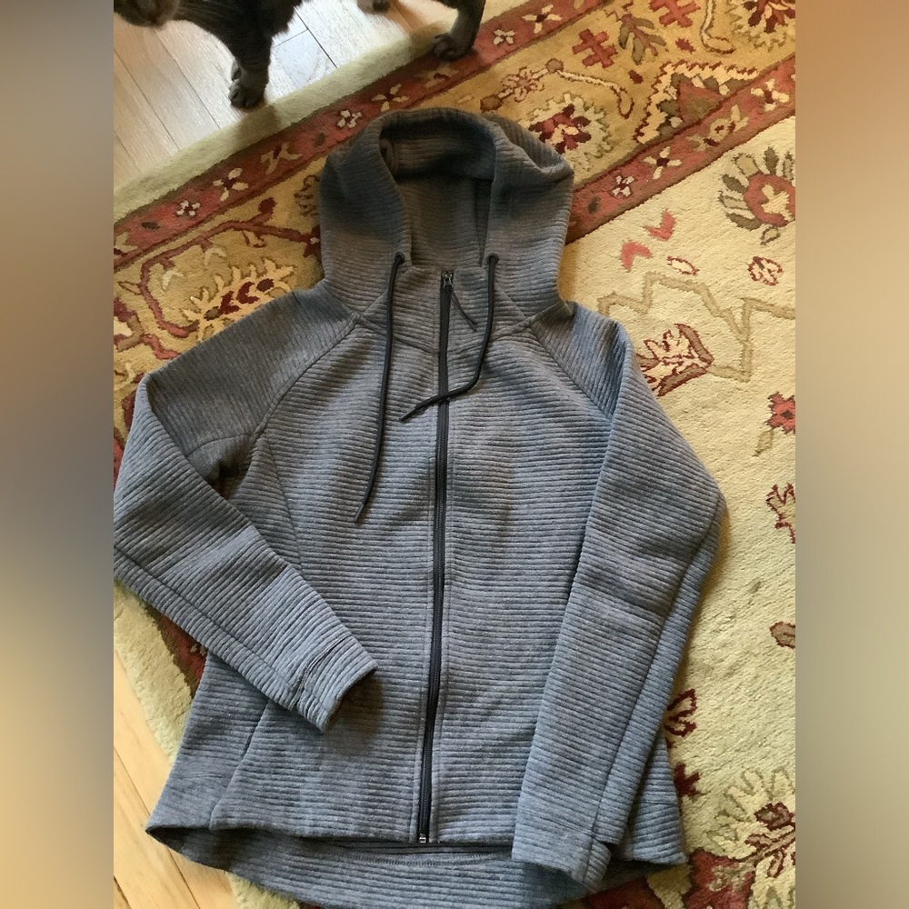 Ribbed Warmup Jacket - image 1